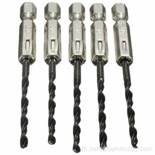 15pcs hss twist drills สำหรับโลหะ